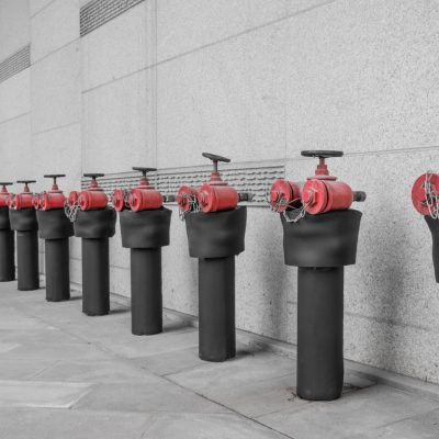 rust on water sprinkler